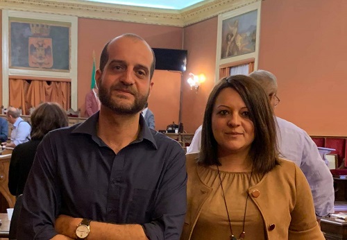 Davide Solfato e Cinzia Amato