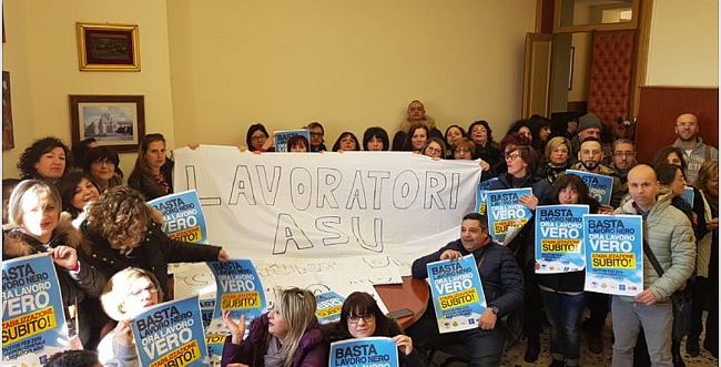 Lavoratori Asu Comune di Enna