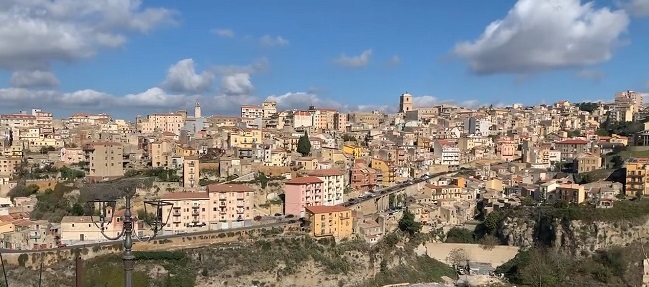 Veduta di Enna