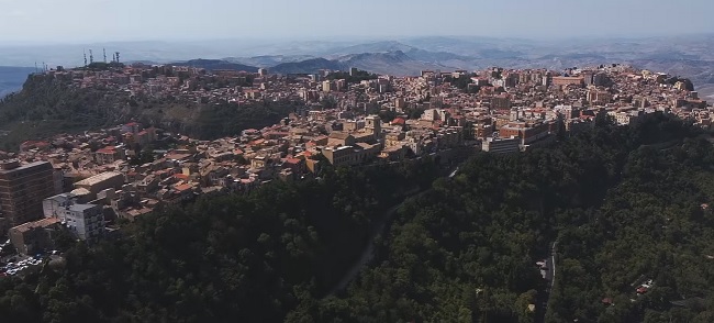 Veduta di Enna