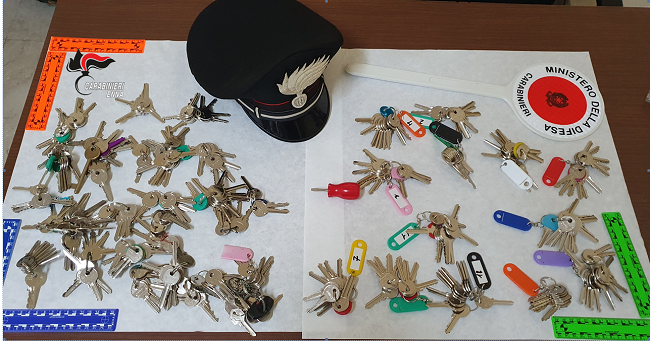 Carabinieri e chiavi