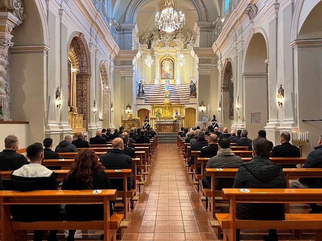 La celebrazione a Montesalvo