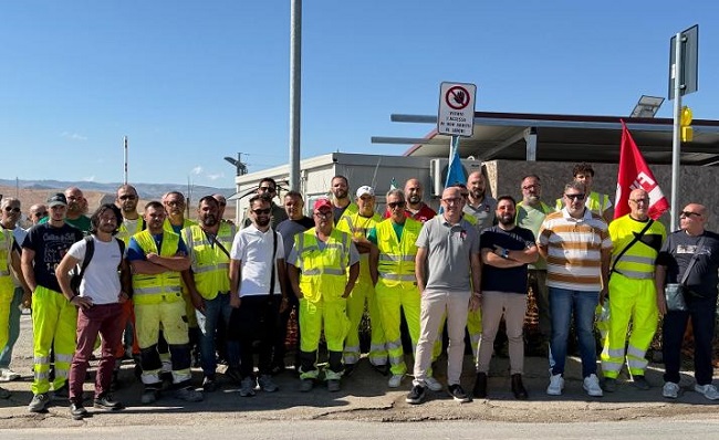 Raddoppio ferroviario lavoratori