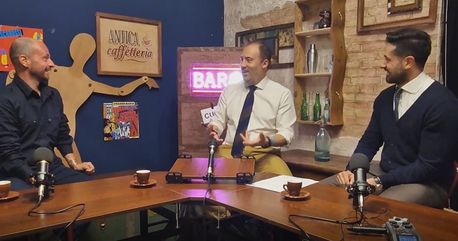 Lorenzo Nicastro, Mirko Milano e Paolo Gioveni